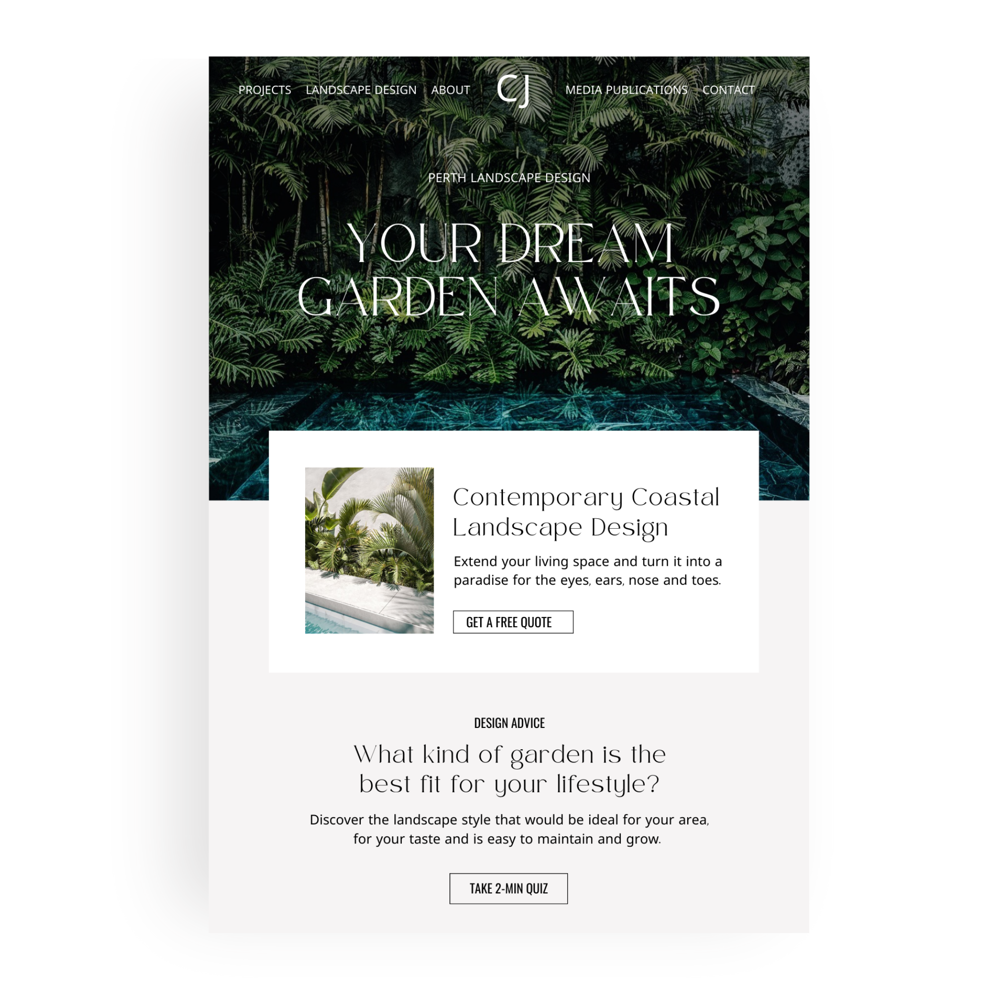 Landscape designer WordPress website by PROUDLY (1)